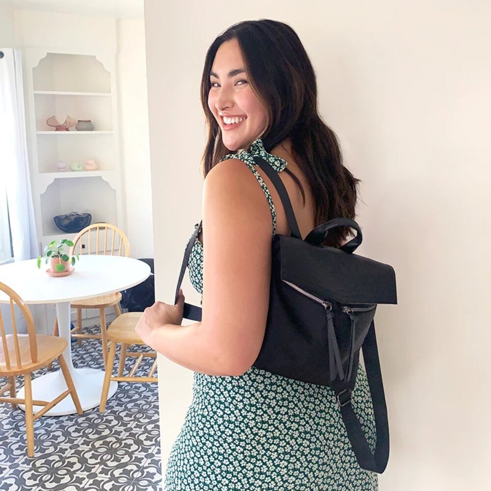 BOTKIER NEW YORK Mini Trigger Backpack (Black) – NEW W/TAGS - Picture 7 of 7